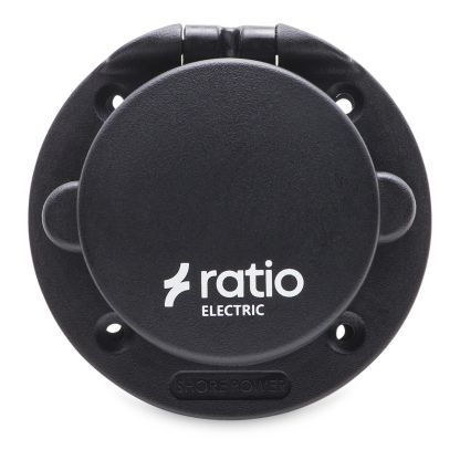 Ratio Landstrom Eingang 16A schwarz