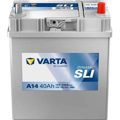 VARTA A14 Blue Dynamic 12V 40Ah 330A Batterie 540 126 033