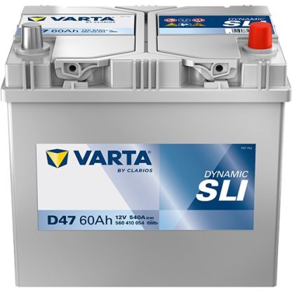 VARTA D47 Blue Dynamic 12V 60Ah 540A Batterie 560 410 054