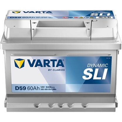 VARTA D59 Blue Dynamic 12V 60Ah 540A Batterie 560 409 054