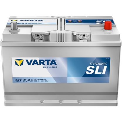 VARTA G7 Blue Dynamic 12V 95Ah 830A Batterie 595 404 083