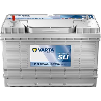 VARTA H16 Promotive Heavy Duty 12V 105Ah 800A Batterie 605 103 080