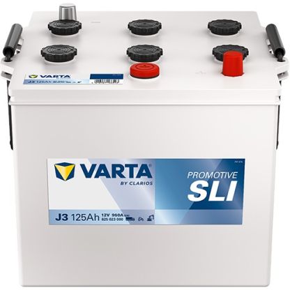 VARTA J3 Promotive Heavy Duty 12V 125Ah 950A Batterie 625 023 000
