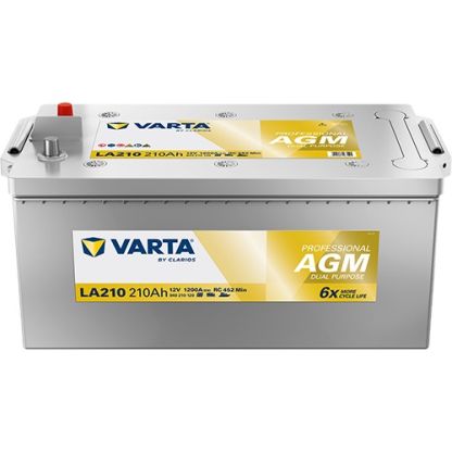 VARTA LA210 Professional Dual Purpose AGM 12V 210Ah 1200A Batterie 840 210 120