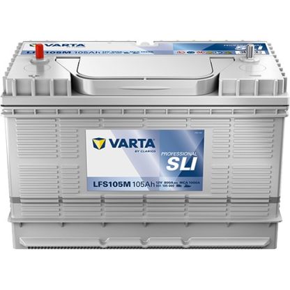 VARTA LFS105M Professional Starter 12V 105Ah 800A Batterie 931 105 080