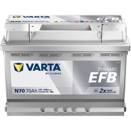VARTA N70 Blue Dynamic EFB 12V 70Ah 760A Batterie 570 500 076