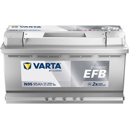 VARTA N95 Blue Dynamic EFB 12V 95Ah 850A Batterie 595 500 085