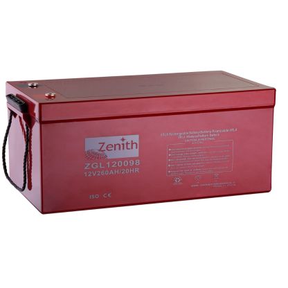 Zenith VRLA Batterie | ZGL120098 | 12V 260Ah