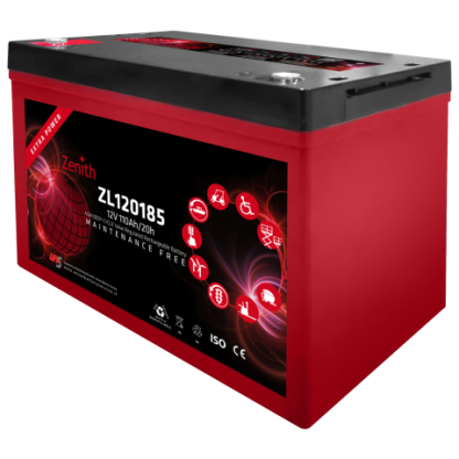 Zenith AGM Deep Cycle Batterie | ZL120185 | 12V 105Ah