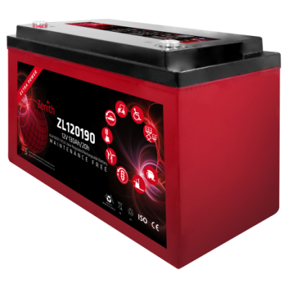 Zenith AGM Deep Cycle Batterie | ZL120190 | 12V 130Ah