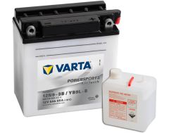 Varta Powersports Freshpack YB9L-B Akku