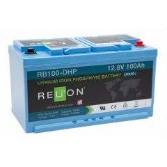 Relion RB100-DHP 12V/100Ah DIN LiFePO4 Akku
