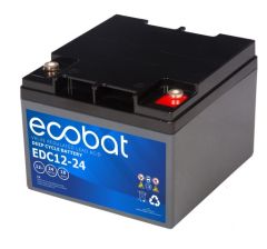Ecobat AGM Deep Cycle EDC12-2412V 24Ah