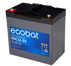 Ecobat AGM Deep Cycle EDC12-5512V 55Ah