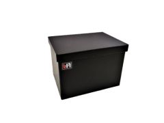 Kunststoff-PE-Batteriekast schwarz mit Deckel für 2x 105Ah (VDC31M) Batterie